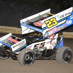 World of Outlaws and USAC Wingless 10-10-25 by Jim Brown